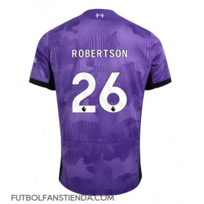Liverpool Andrew Robertson #26 Tercera Equipación 2023-24 Manga Corta